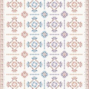 Modern Prairie Daybreak on the Prairie Wildflower Fields Quilt Kit Riley Blake Designs KT-17680
